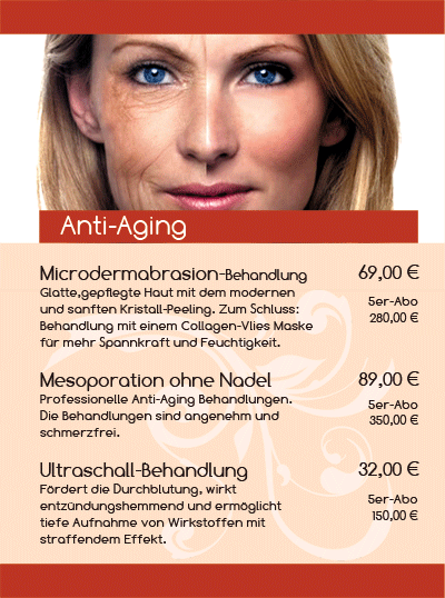 Mesoporation - Microdermabrasion - Ultraschall-Behandlung