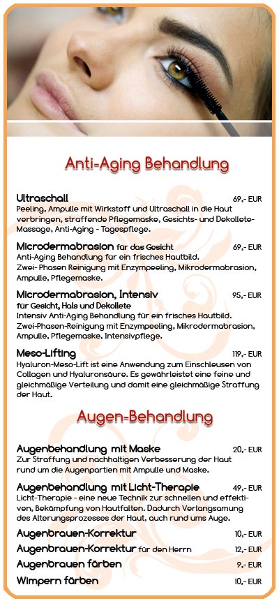 Anti Aging -Meso-Lifting